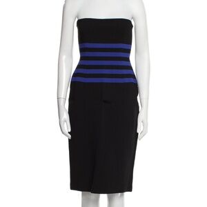 Prada - Strapless, Stretchy Tube Dress, Italian Size 42, Made in Italy